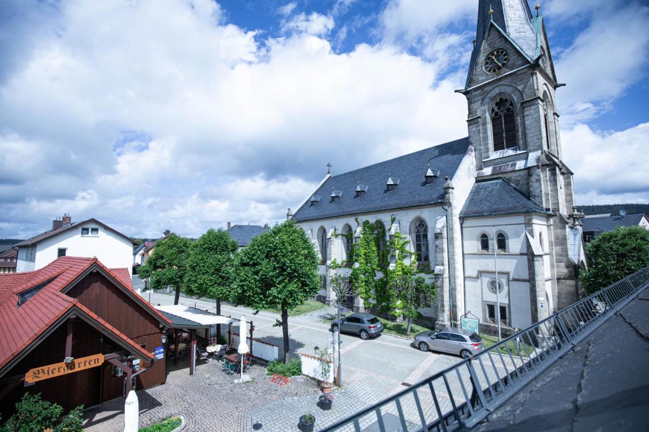 Landhotel Jaegerhof บิชอฟสกรุน ภายนอก รูปภาพ