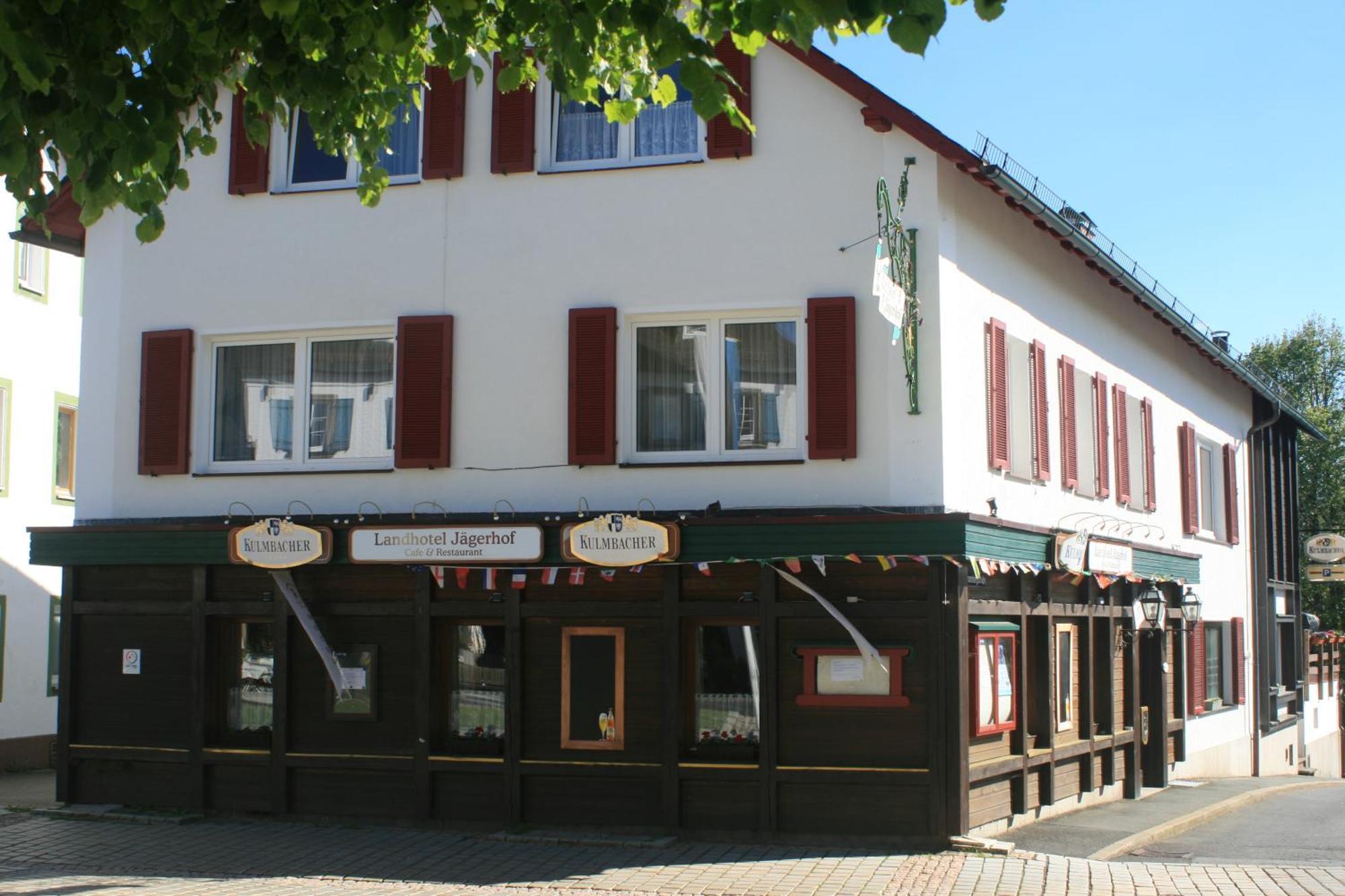 Landhotel Jaegerhof บิชอฟสกรุน ภายนอก รูปภาพ